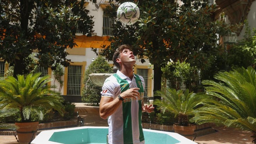 Enol Rodríguez, nuevo jugador del Córdoba CF: “Sé que llego a un club histórico”