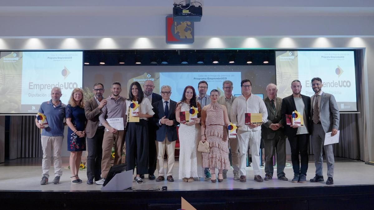 El salto de la idea a la empresa: entregados los premios de EmprendeUCO 2026