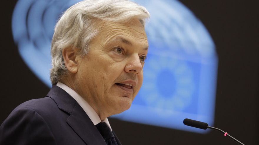 El comisario europeo de Justicia, Didier Reynders. EFE/EPA/OLIVIER HOSLET/Archivo