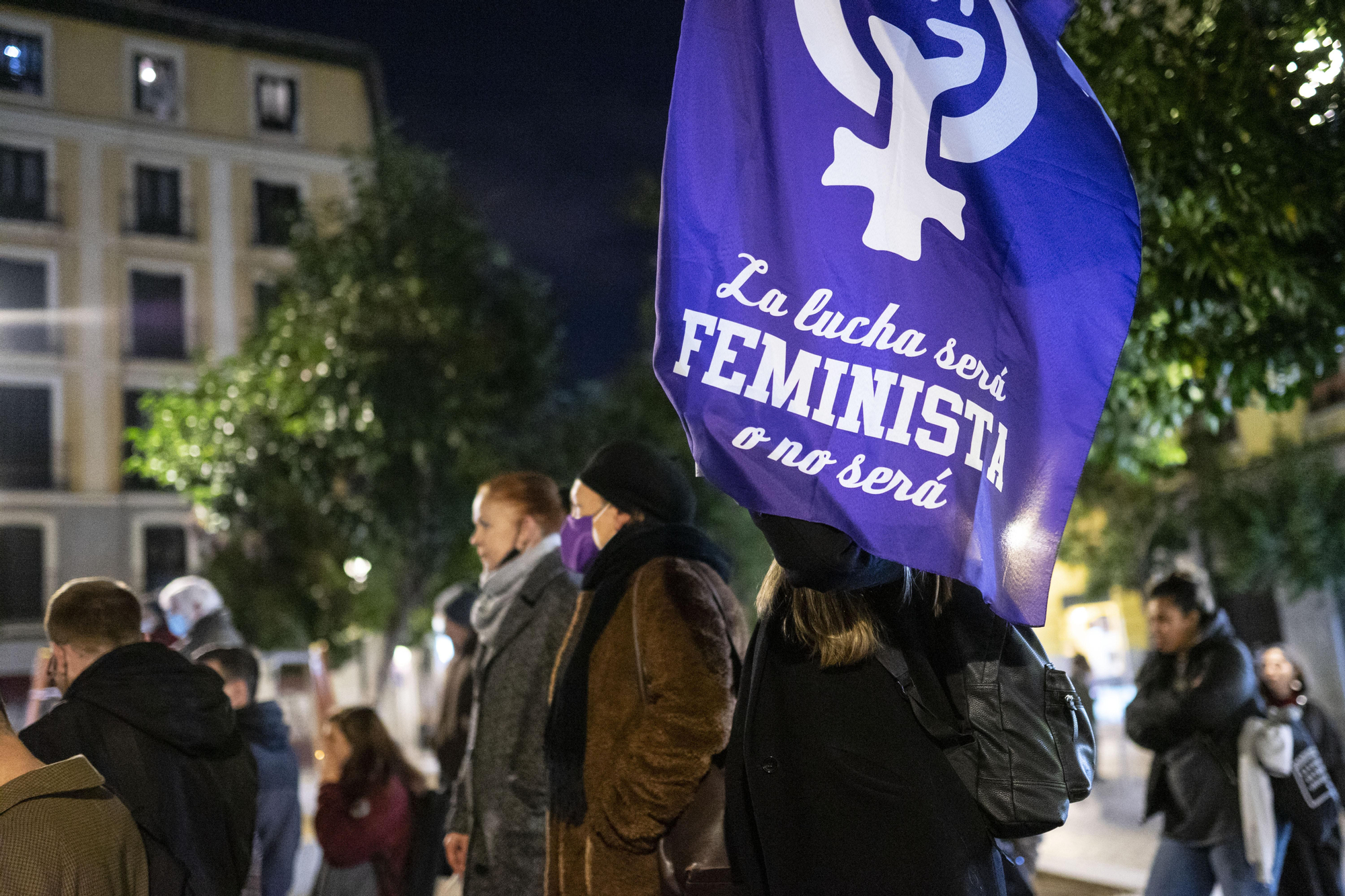 Jóvenes acuden a las manifestaciones