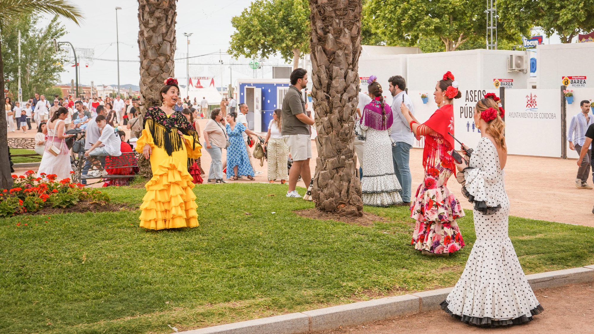 Ambiente del domingo de feria
