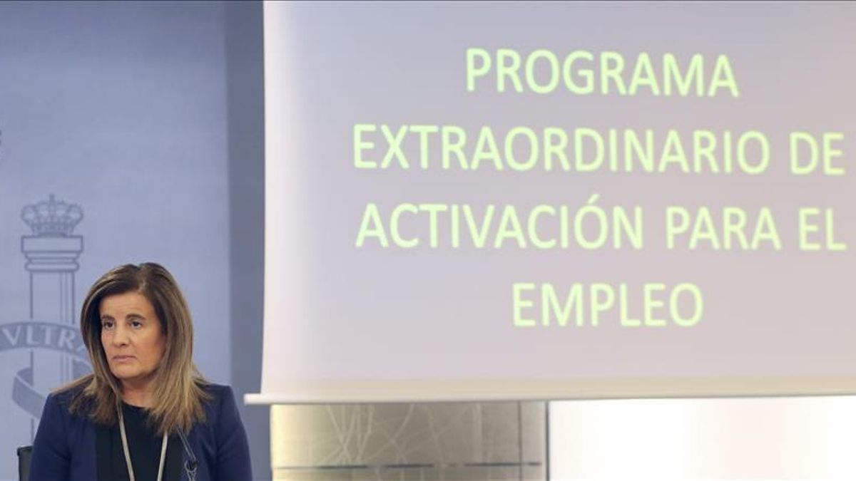 La ministra de Empleo, Fátima Báñez. EFE