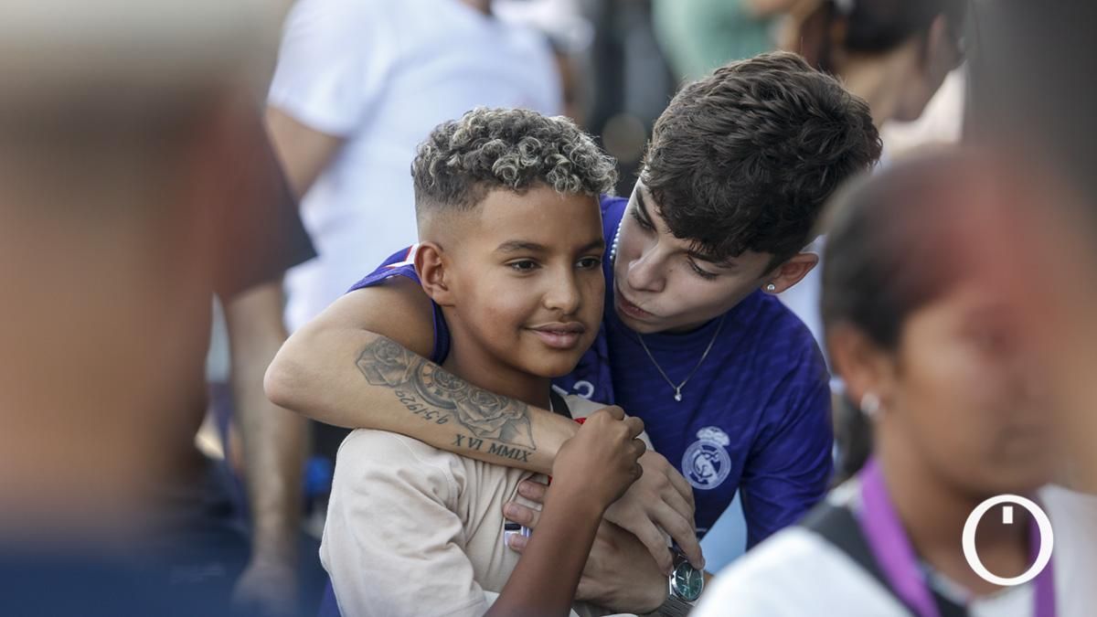 Despedida de los niños saharauis del programa Vacaciones en Paz