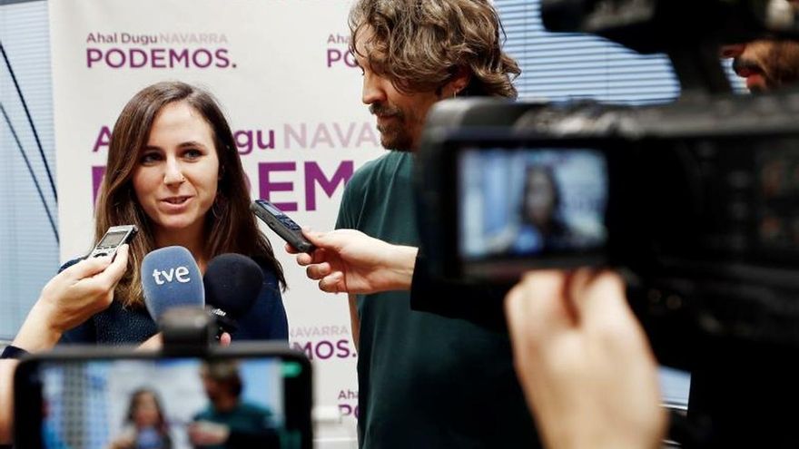 La candidata de Podemos Navarra para el 10N y portavoz adjunta de la formación morada en el Congreso en esta pasada legislatura, Ione Belarra, ha mantenido una reunión en Pamplona con militantes del partido para "construir desde abajo la campaña".