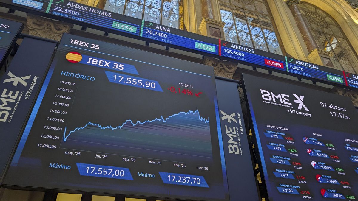 Al cierre de la última sesión de la semana, ya que Viernes Santo la Bolsa española no abrirá sus puertas (tampoco lo hará el Lunes Santo), el IBEX 35 ha cerrado en rojo.