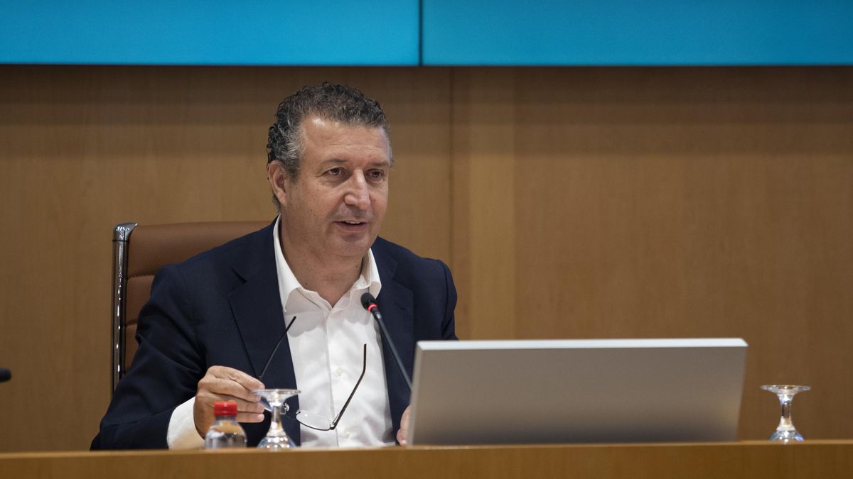 El presidente de la Diputación Provincial de Sevilla, Javier Fernández, en el Pleno del próximo 27 de julio.