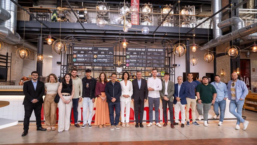 La Fundación Cruzcampo se rodea de estrellas Michelin para reconocer el Talento con Valores de jóvenes hosteleros