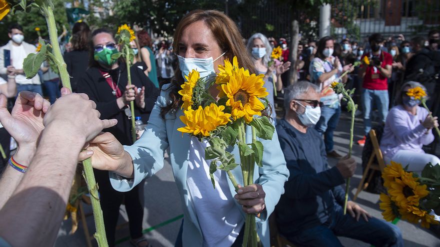 Mónica García, segunda candidata más votada en las elecciones del 4-M y gran sorpresa de la noche.
