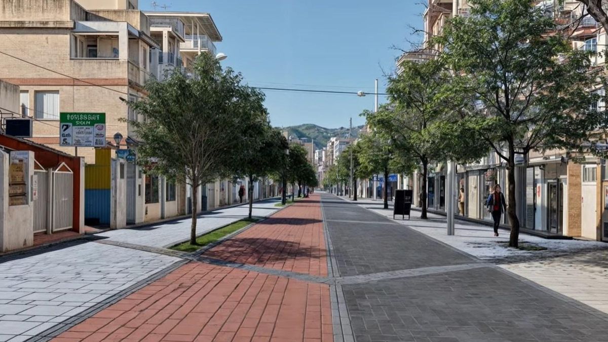 Proyecto de remodelación de la avenida de la Pau de Gandia.