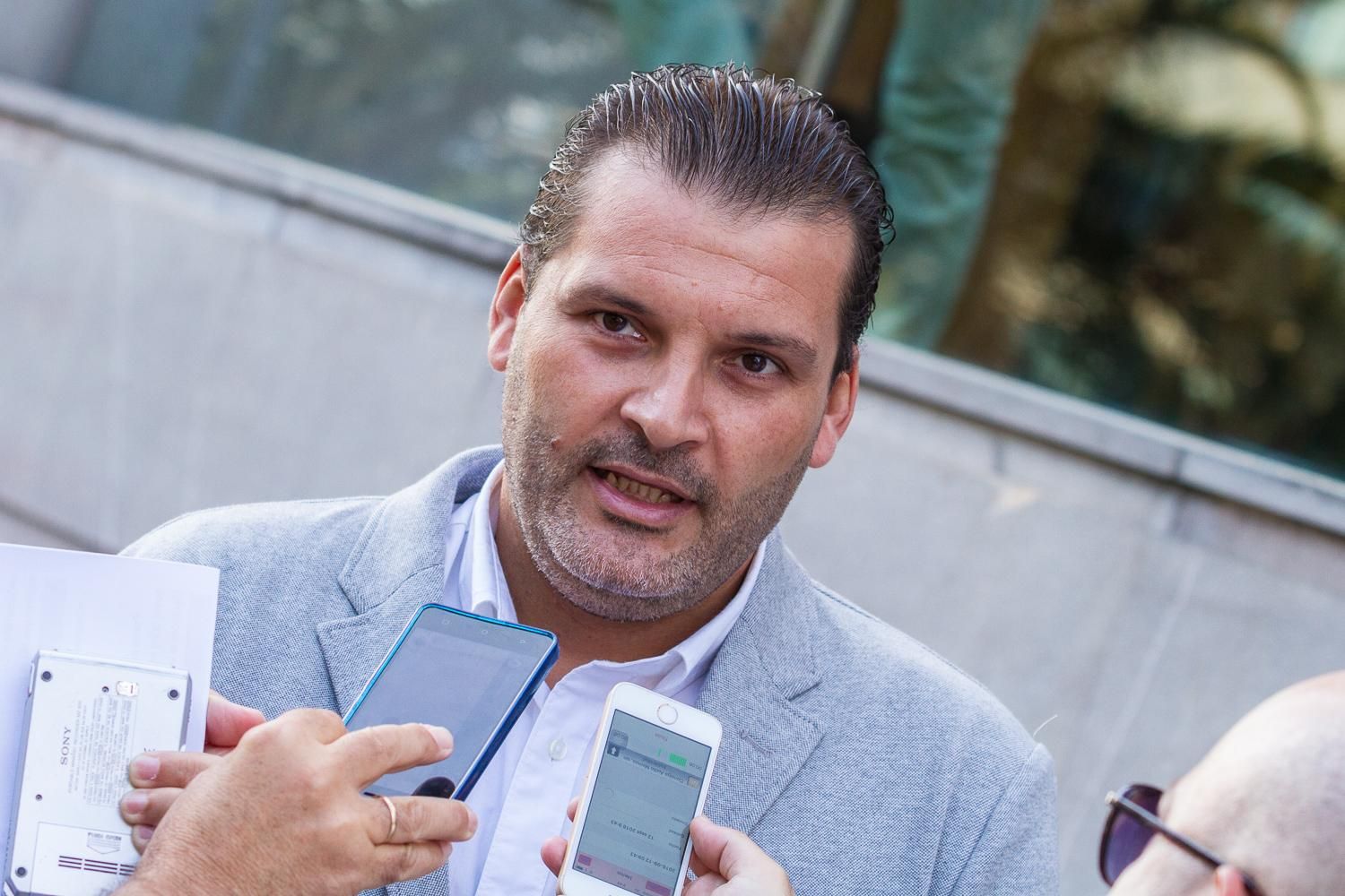 El concejal socialista del ayuntamiento de Santa Cruz de Tenerife, José Ángel Martín (Aarón S. Ramos)