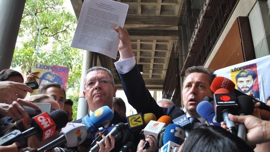 El exministro y abogado de Leopoldo López, Alberto Ruiz-Gallardón