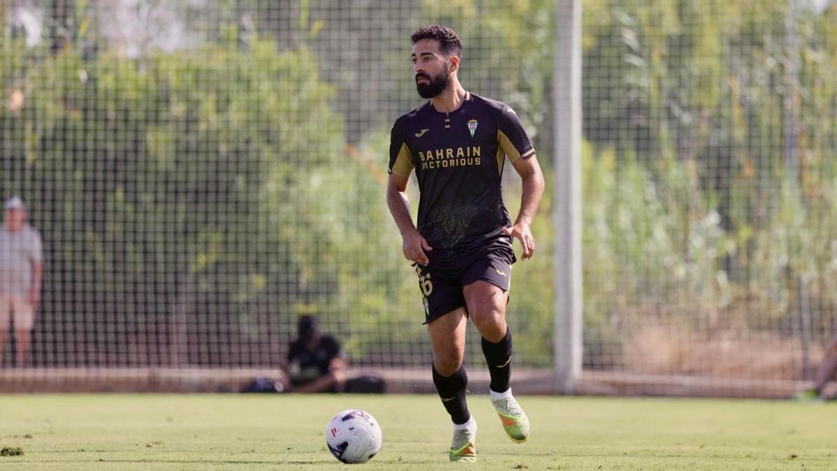 Rubén Alves, en el Córdoba CF - Elche CF