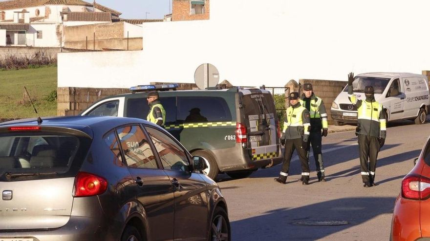 La Guardia Civil, en Adamuz