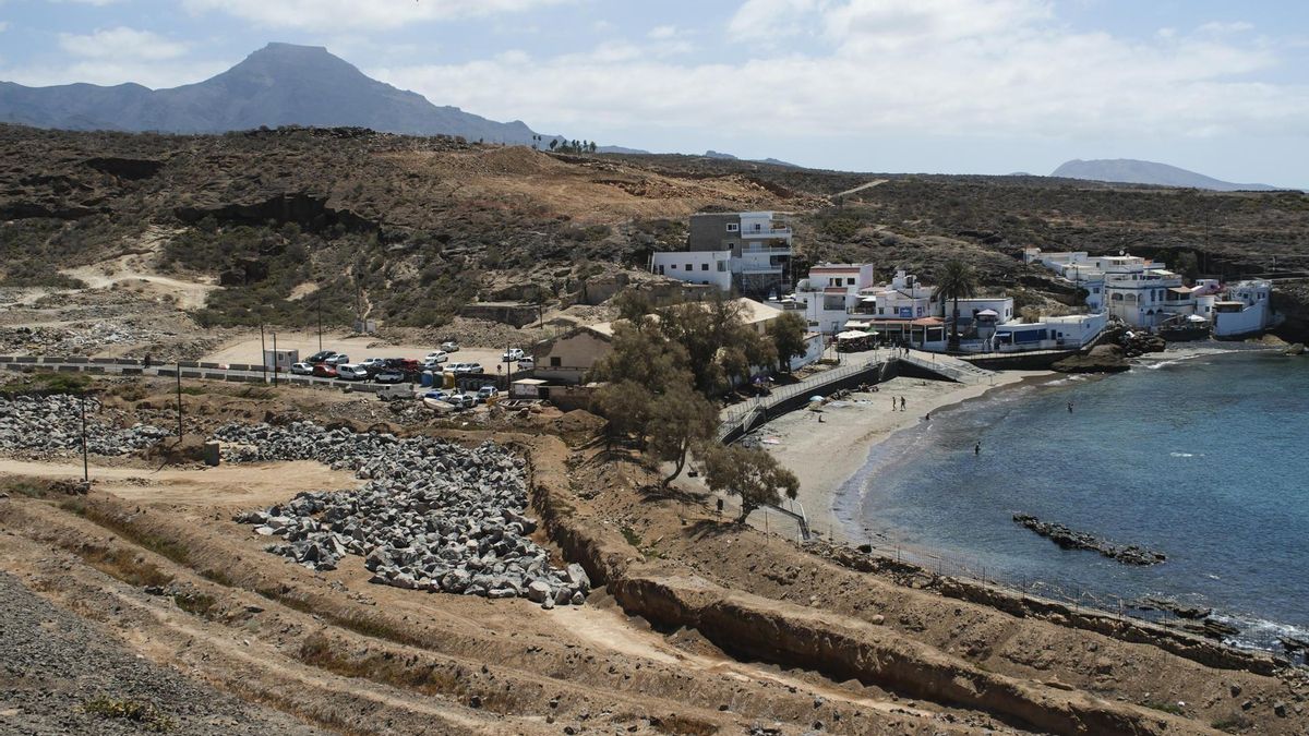 Puertito de Adeje. EFE/Alberto Valdés