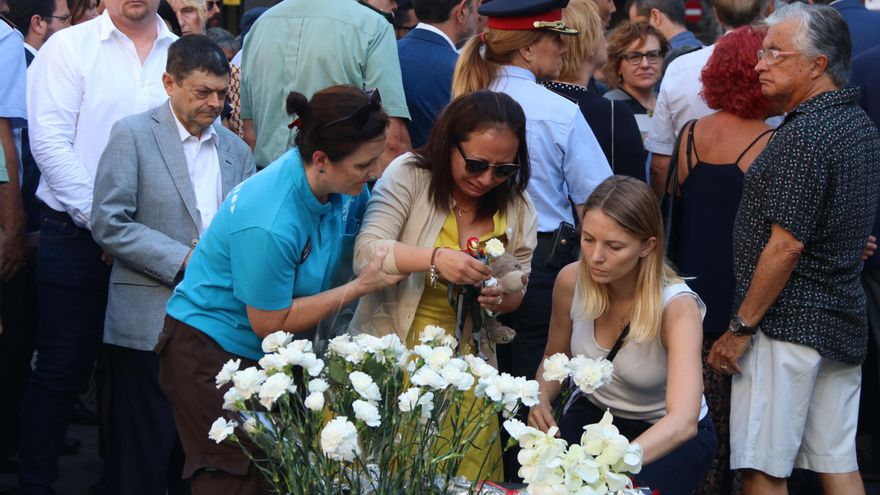 Las víctimas del 17A conmemoran el cuarto aniversario del atentado a la espera de las indemnizaciones