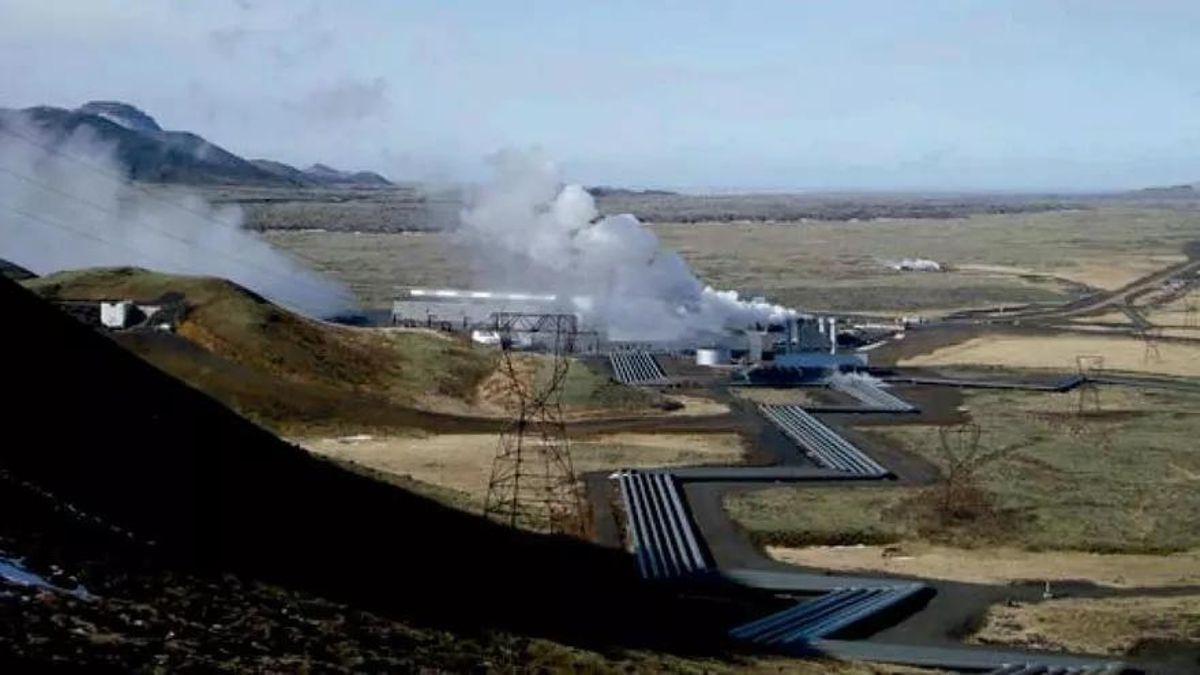 Planta geotérmica de Hellisheidi, en Islandia.