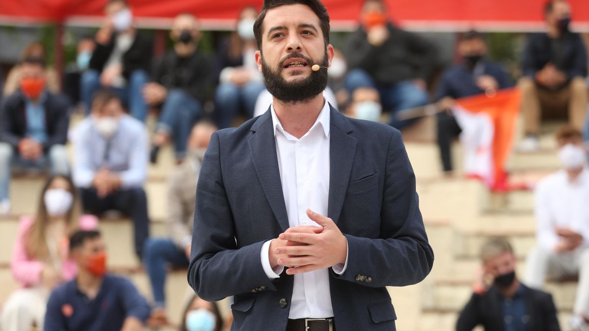 César Zafra, el que fuera portavoz de Cs en la Asamblea de Madrid