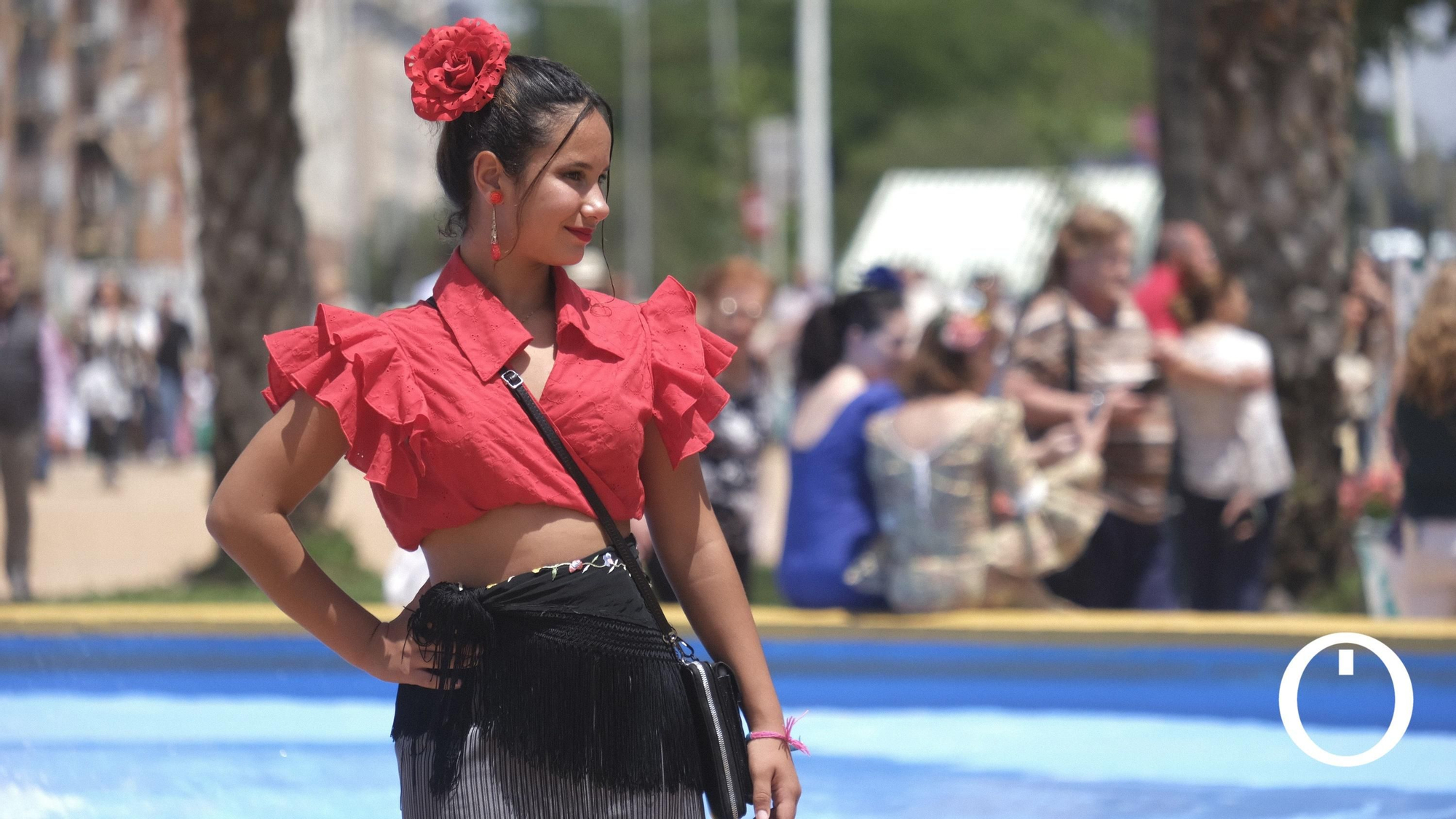 Ambiente de jueves en la feria de Córdoba.