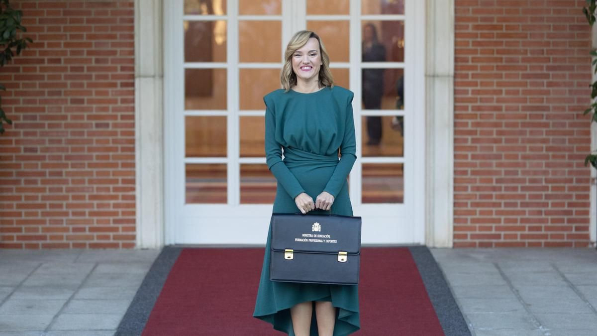 La ministra de Educación, Formación Profesional y Deportes, Pilar Alegría