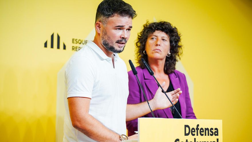 Gabriel Rufián: “Votar a Sumar es votar a una mentira piadosa”