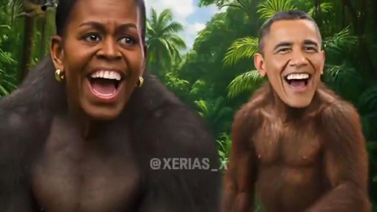 Trump defiende su publicación del vídeo racista contra los Obama: "Era un vídeo muy contundente sobre fraude electoral"