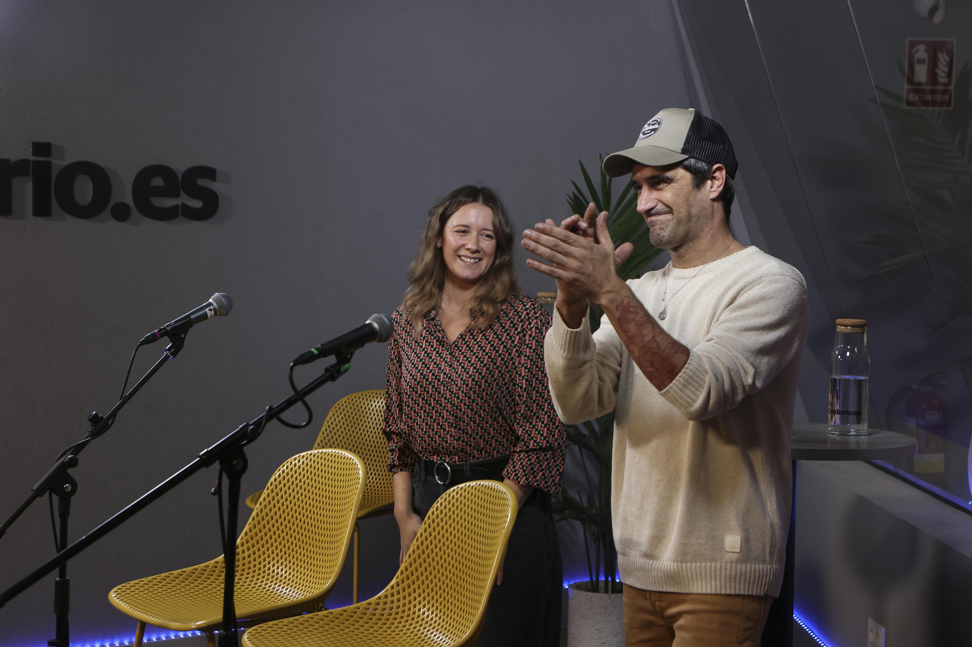 La banda Morgan en la redacción de elDiario.es