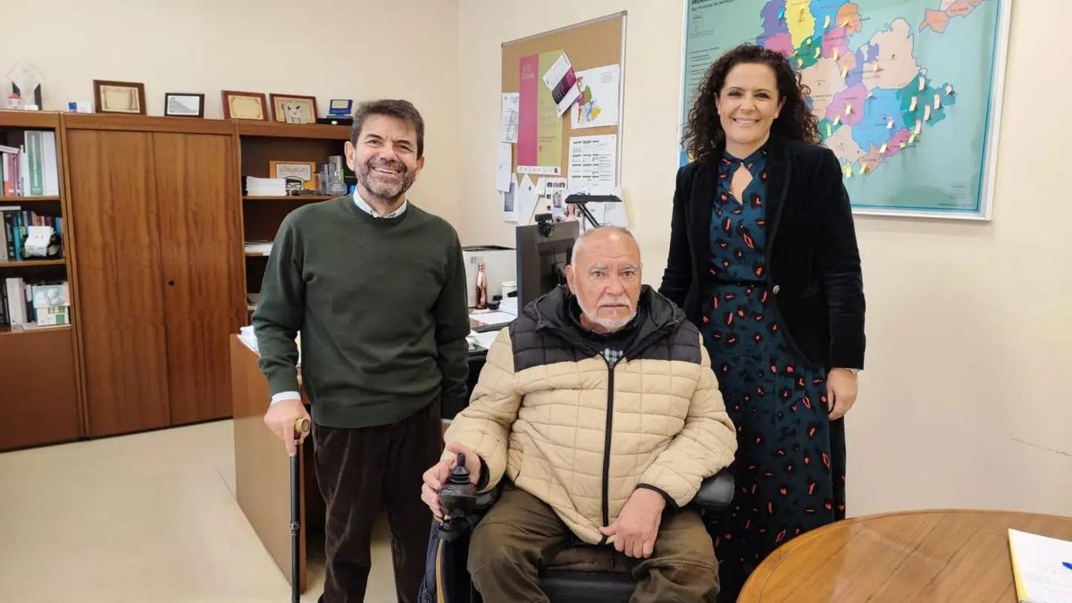 Carlos María Vázquez y Pedro Varo, dos de los impulsores de la Alianza por la Polio y la Postpolio en Andalucía (APPA).