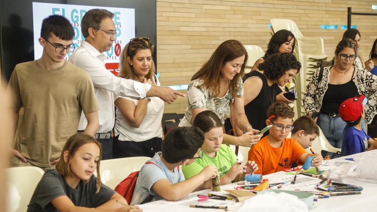 Taller infantil de las III Jornadas de Economía Circular. El gran reto del desperdicio cero.