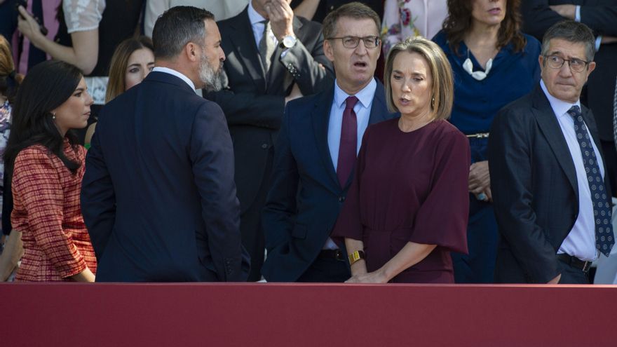 PP y Vox pugnan por liderar en la calle la oposición a la amnistía y a Sánchez