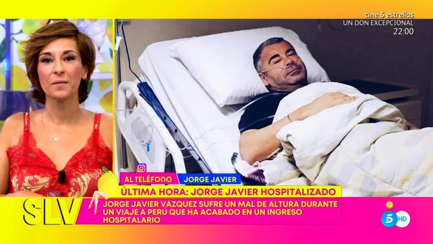 Jorge Javier entra en 'Sálvame' para contar que se recupera tras ser hospitalizado en Perú: "Me costaba la vida caminar"