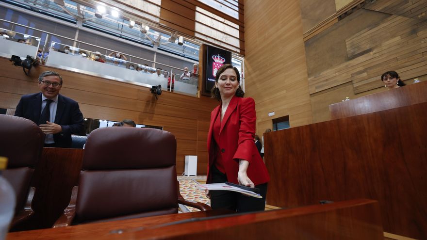 Sesión de control Asamblea de Madrid