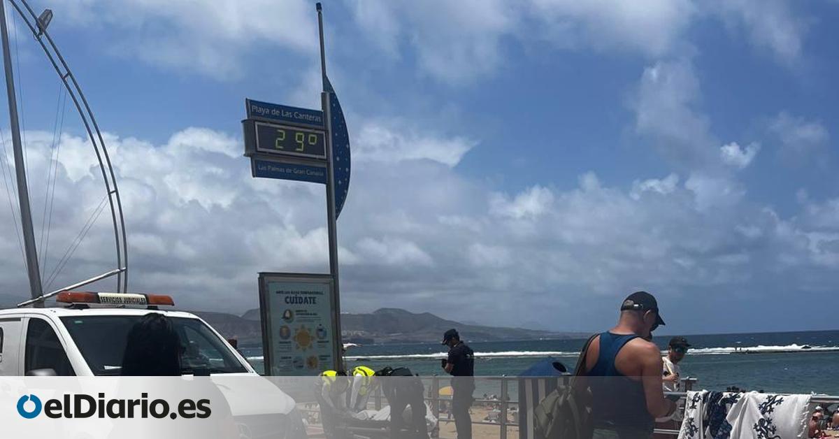 Muere un anciano tras sufrir una parada cardiorrespiratoria en Las Canteras