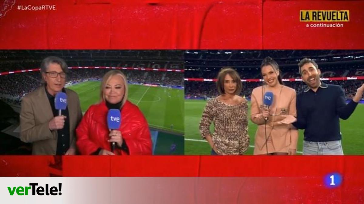 「The Family of TV」は、Copa Del Reyの残りのプレゼンターと一緒にRTVEでデビューしました。