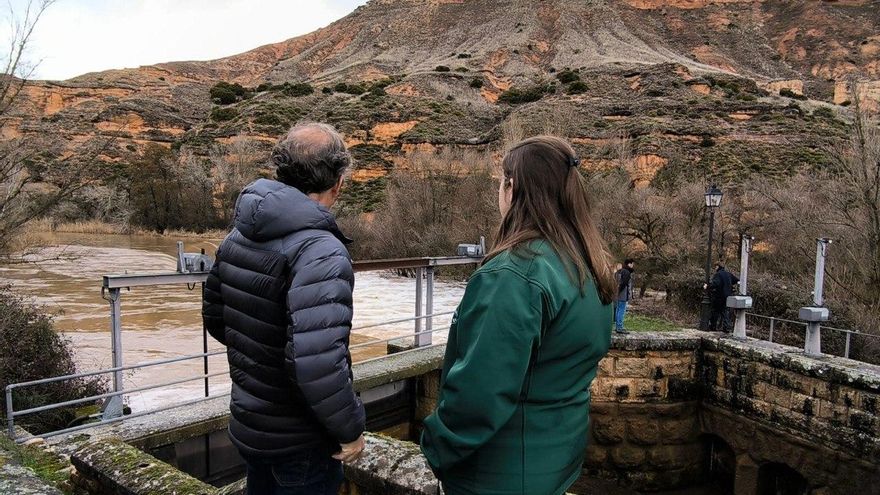 Este viernes se mantiene el aviso rojo en el Tajo en Talavera y en el Henares en Guadalajara, con nueve presas soltando agua
