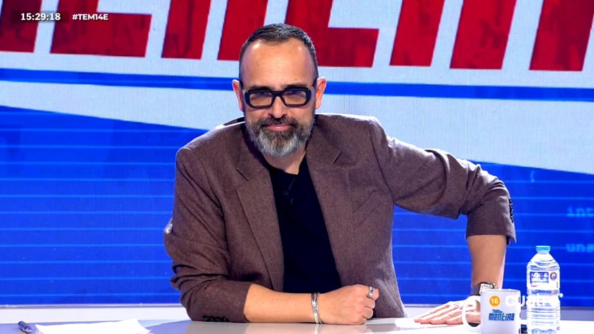 Risto y 'Todo es mentira' se despiden de uno de los trabajadores más veteranos de Mediaset: "Este programa va por ti"