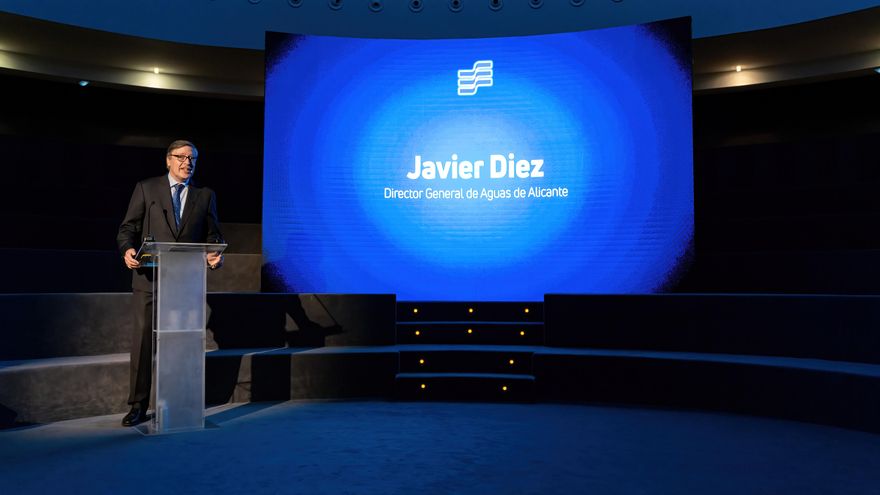 Javier Diez , director general de aguas de Alicante