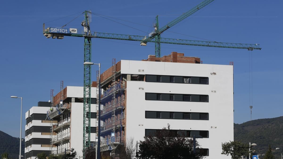 Viviendas en construcción (Archivo)