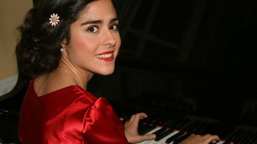 Cristina Sanz es pianista.