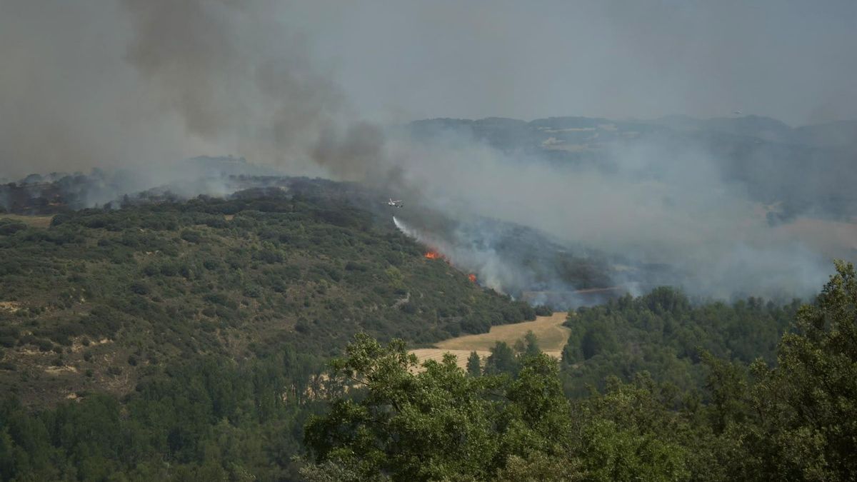 Incendio en las Cinco Villas