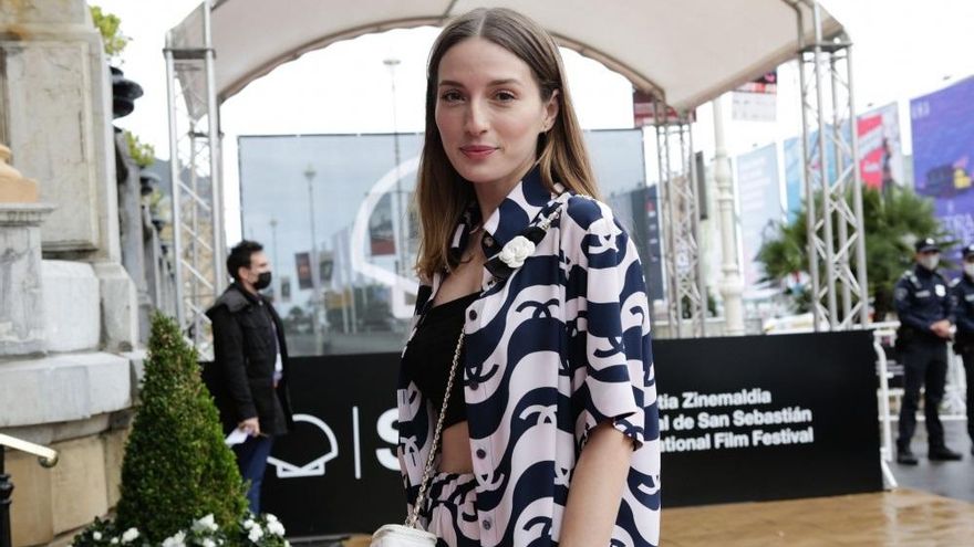 María Valverde en San Sebastián.