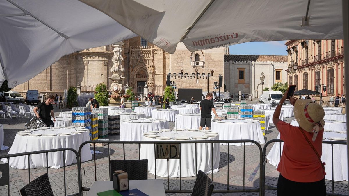 Uno de los eventos "de mayor prestigio de Sevilla": el argumento que le valió el permiso a la cena VIP al pie de la Giralda