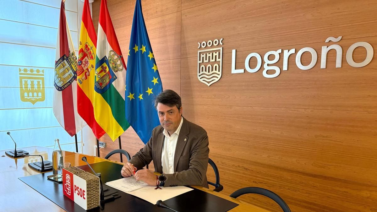 El PSOE afea al Ayuntamiento del PP en Logroño no solicitar los fondos EDIL después de devolver 7,1 millones de euros de Europa