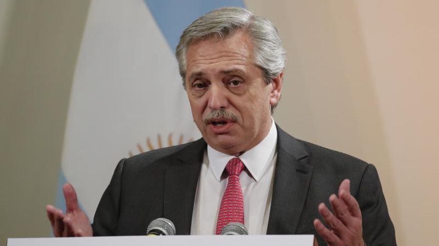 En la imagen el presidente electo de Argentina, Alberto Fernández.