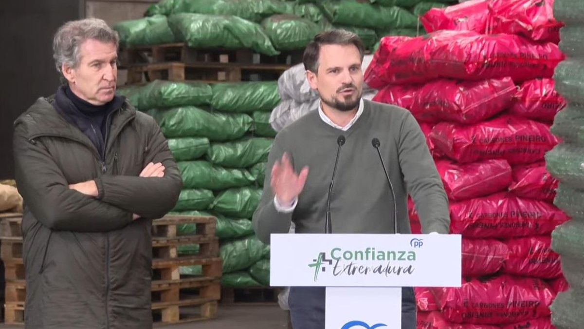 Feijóo rebaja la ambición electoral del PP Extremadura y asume la dependencia que tendrá de Vox