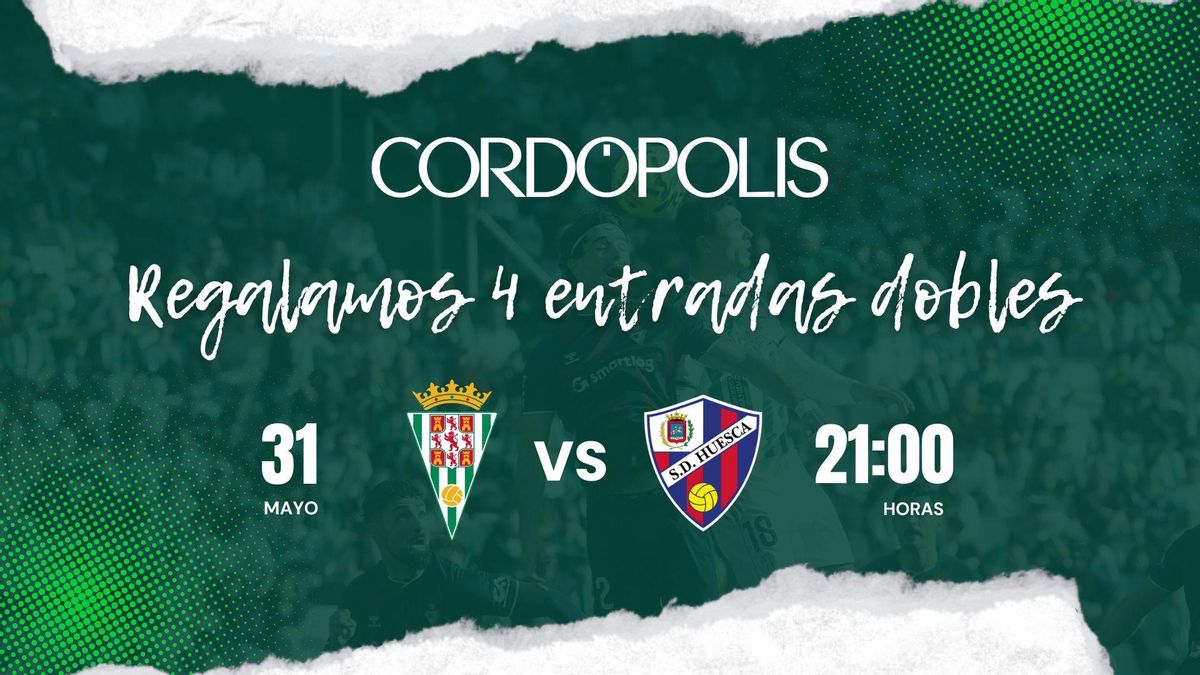'Cordópolis' regala cuatro entradas dobles para el Córdoba CF - SD Huesca