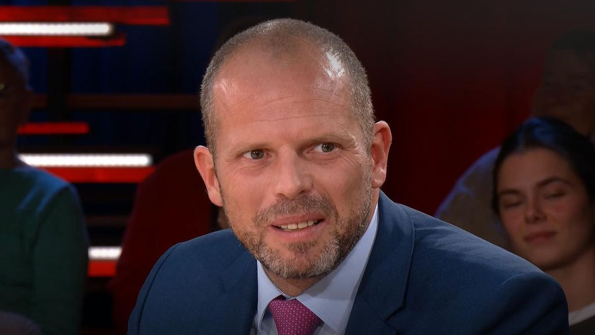 El ministro de Defensa de Bélgica, Theo Francken, este martes durante un programa de televisión.