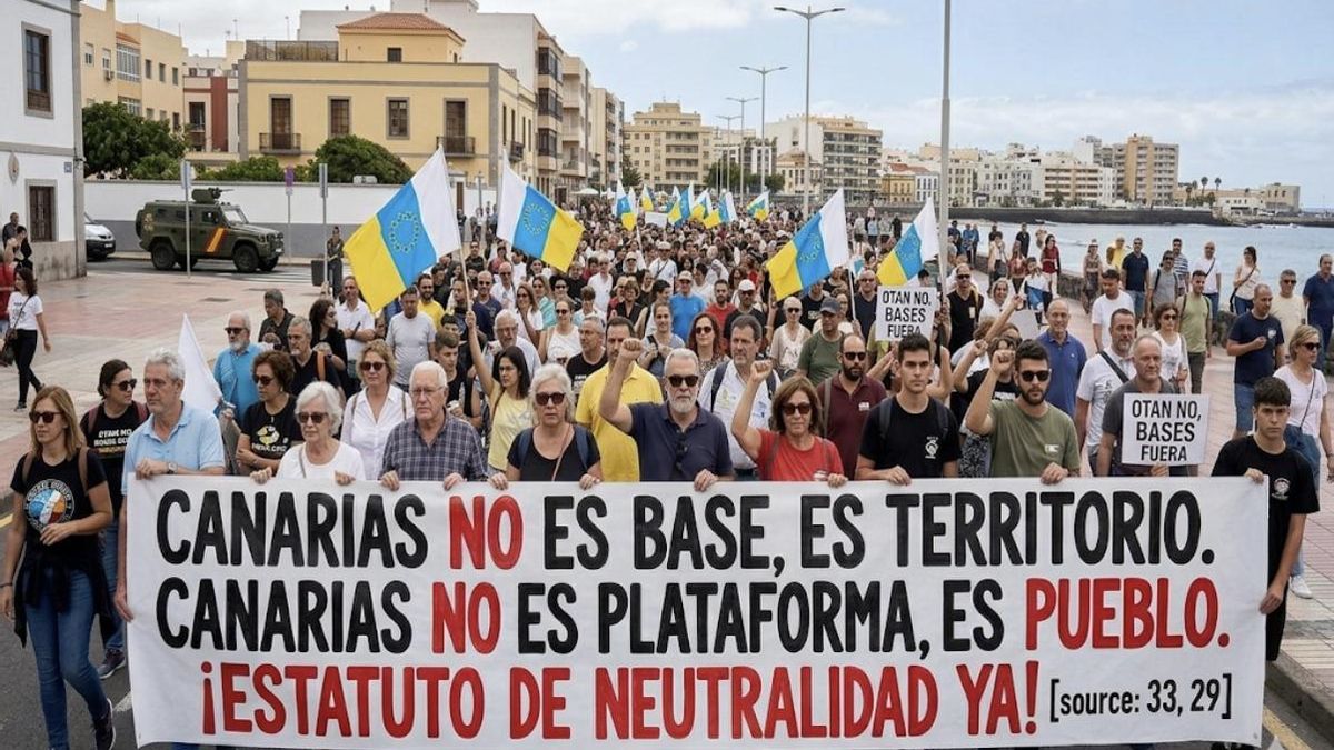 Canarias, 40 años después del No: la OTAN nos impone un estado de sitio de facto