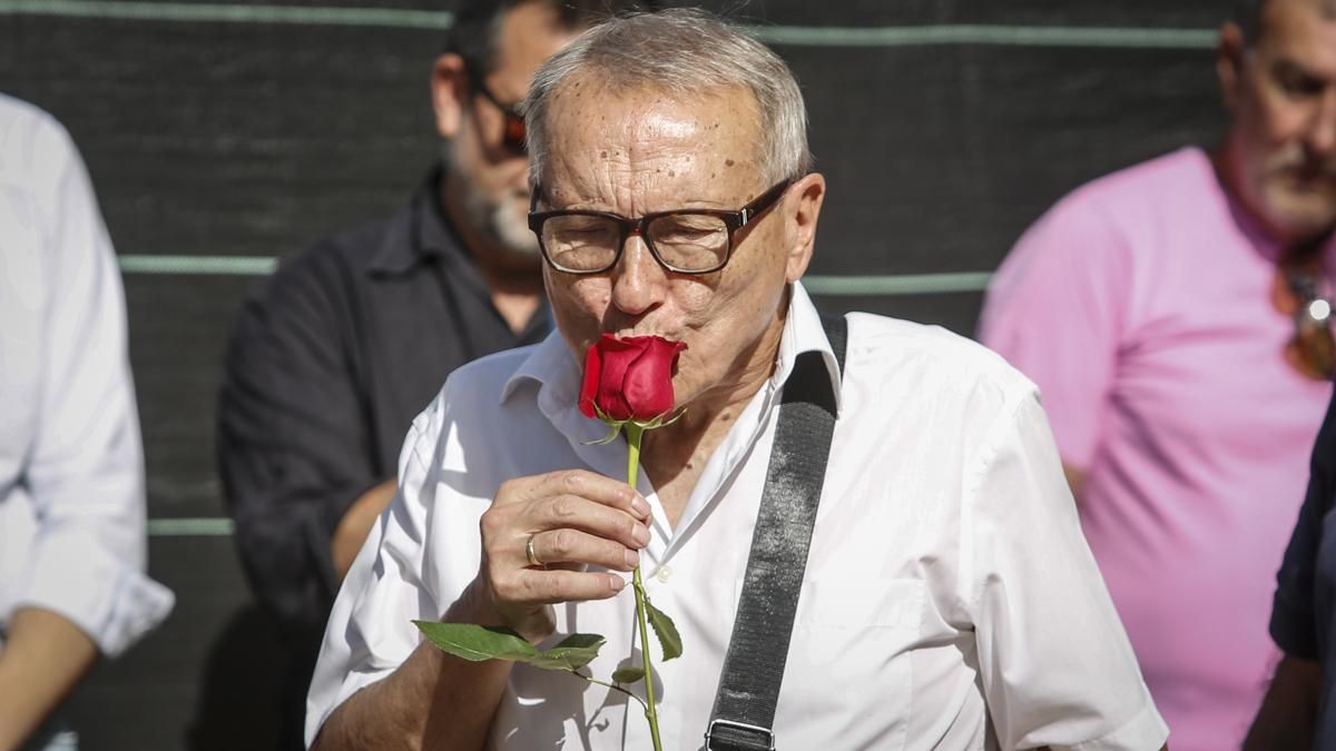 Acto por el Día de las Víctimas del Franquismo en el Cementerio de la Salud