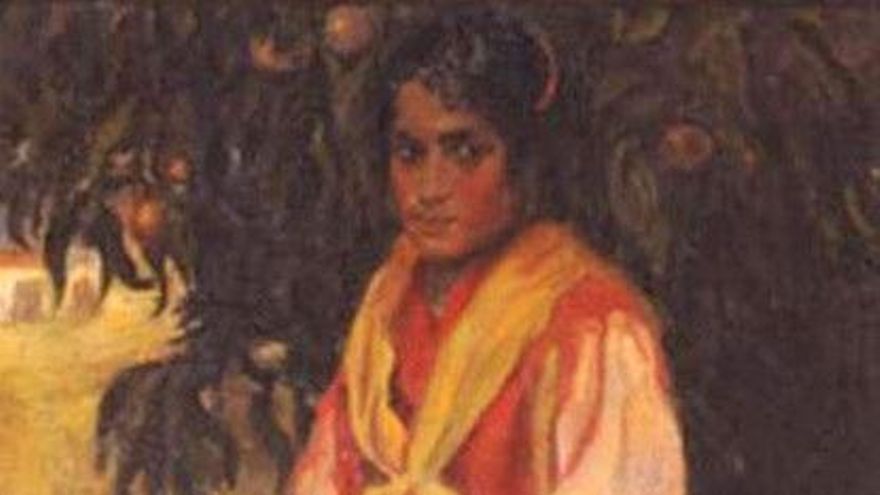 La obra 'Gitana' de María Blanchard.