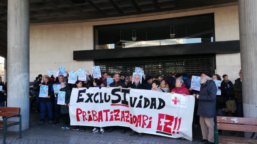 La intersindical de salud ve "irreversible" la huelga tras plantar al Gobierno de Navarra